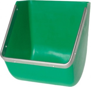 Koryto s nerezevou hranou OK PLAST pro prasnice 9ltr.