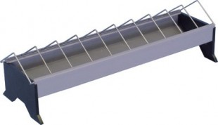 Plastové krmítko pro slepice, drůbež šířka 12cm 