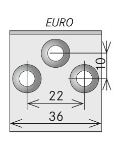 Náhradní nože EURO pro široké kleště-pár