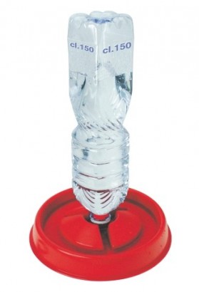 Napáječka pro kuřata na PET lahev 1,5ltr. plastová