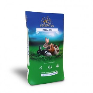 ENERGYS Králík Klasik granule 25kg