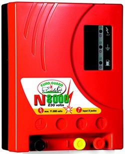 Elektrický ohradník síťový EURO GUARD N8000 s automat.regulací 8/6J