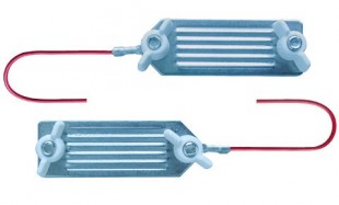 Kabel propojovací pásek ohradníku do 40mm, 2 klemy