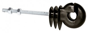 Izolátor ohradníku kroužkový se šroubem M6 o délce 80mm(25)