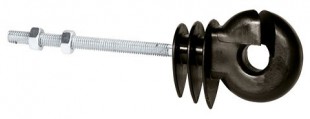 Kroužkový izolátor pro ohradník se šroubem M6 o délce 80mm(25)
