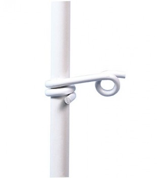 Izolátor pro elektrický ohradník typ "Prasečí ocásek" Ø 10mm (50)