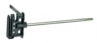 Klipový izolátor pro ohradník na pásku do 40mm s dlouhým vrutem 20cm (10)