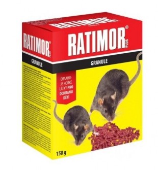 RATIMOR Plus granule150g v krabičce