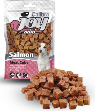 CALIBRA Joy Dog Mini Salmon Cube masový pamlsek 70 g