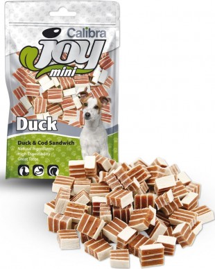 CALIBRA Joy Dog Mini Duck & Cod Sandwich masový pamlsek 70 g