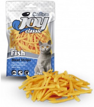 CALIBRA Joy Cat Classic Fish Strips masový pamlsek 70g