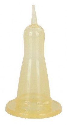 Náhradní dudlík pro jehně, kůzle pro Anti-Vac, TETI Blue lahev