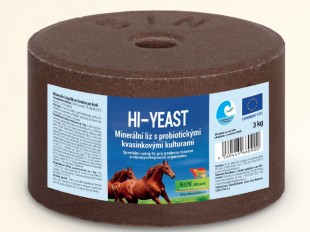 Hi-yeast minerální liz pro koně s probiotiky 3 kg