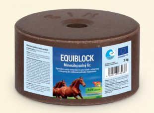 Equiblok minerální solný liz pro koně 3 kg