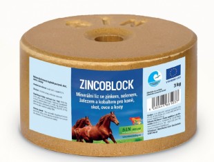 Zincoblock minerální liz pro koně, skot, ovce a kozy se zinkem 3 kg