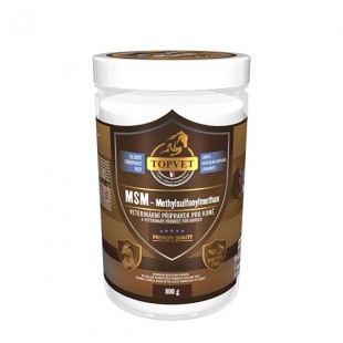 TOPVET MSM - METHYLSULFONYLMETHAN pro koně, 800g