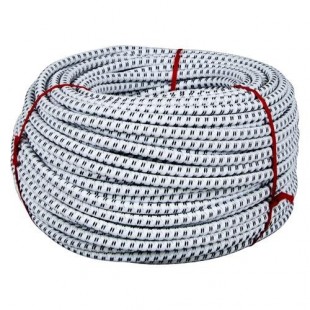 Náhradní gumové lano pro ohradník, ø 8mm 25 m