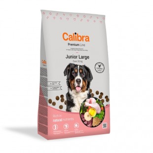 CALIBRA Dog Premium Line Puppy&Junior Large pro mladé psy velkých a obřích plemen NEW