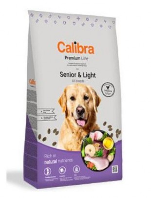 CALIBRA Dog Premium Line Senior and Light NEW pro starší psy a psy s nadváhou