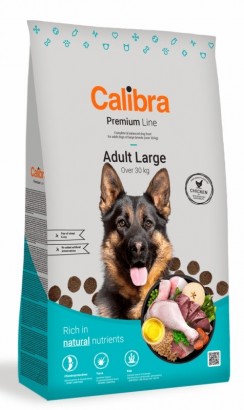 CALIBRA Dog Premium Line Adult Large pro dospělé psy velkých a obřích plemen NEW