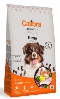 CALIBRA Dog Premium Line Energy NEW pro pracovní a lovecké psy