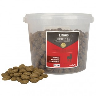 KROKETKY pro koně jablečné s vitaminem C, 1,2kg