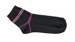 Ponožky PONDY kotníkové Neon proužky