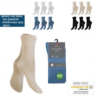 Dámské ponožky vhodné pro diabetiky