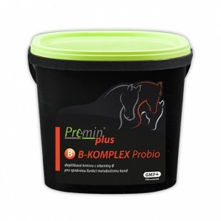 PREMIN PLUS B-komplex Probio doplňkové krmivo pro koně