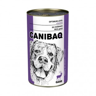 CANIBAQ Classic konzerva pro psy zvěřinová 1250g