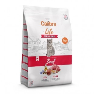 CALIBRA Cat Life Sterilised Beef hovězí pro kastrované kočky