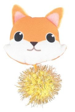 ZOLUX LOVELY Liška s šantou hračka pro kočky 8 cm