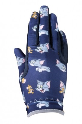 Jezdecké rukavice HKM Tom a Jerry dětské