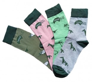 HeapCo ponožky se zvířátky různé barvy