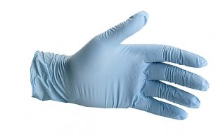 Hygienické rukavice NITRIL 5-prsté 100ks v.