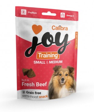 CALIBRA Joy Dog Training Small & Medium Beef 150g tréninkový pamlsek pro psy