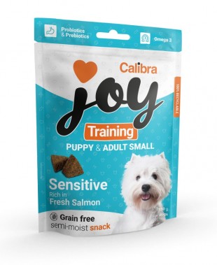 CALIBRA Joy Dog Training Puppy & Adult Small Salmon 150g tréninkový pamlsek pro psy