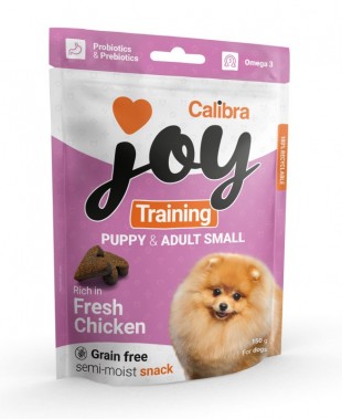 CALIBRA Joy Dog Training Puppy & Adult Small Chicken 150g tréninkový pamlsek pro psy