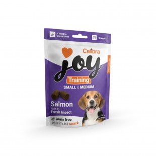 CALIBRA Joy Dog Training Small & Medium Salmon & Insect 150g tréninkový pamlsek pro psy