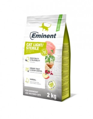 EMINENT Cat Light/Sterile High Premium granule pro kastrované kočky a kočky s nadváhou