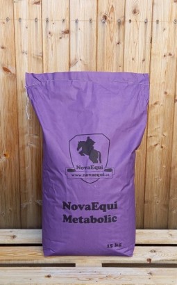 NovaEqui Metabolic bezobilné müsli pro koně 15kg