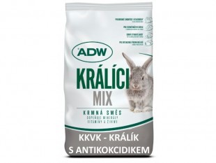 ADW KKVK - KRÁLÍK S ANTIKOKCIDIKEM granule pro králíky 10kg