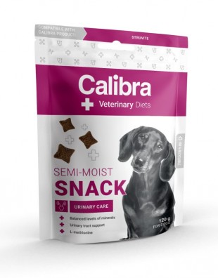 CALIBRA VD Dog Snack Urinary Care 120g veterinární pamlsek pro psy s problémy s močovými cestami