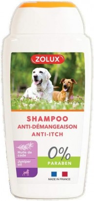 ZOLUX Šampon zklidňující proti svědění pro psy 250ml