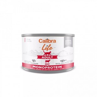 CALIBRA Cat Life Adult Beef konzerva pro kočky 200g
