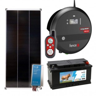 Sada ohradník SOLAR EDX 12J s baterií 95Ah a solárním panelem 200W