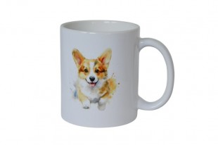 Keramický hrnek Gaius welsh corgi 320ml