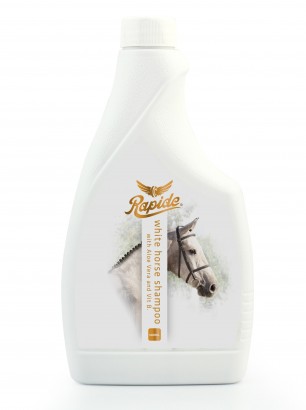 RAPIDE White Horse Shampoo 500 ml pro světlé koně