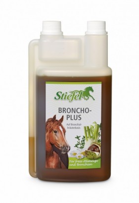 Elixír STIEFEL Broncho Plus pro koně, 1ltr