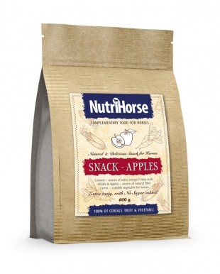 NutriHorse Snack jablko pro koně, 600g